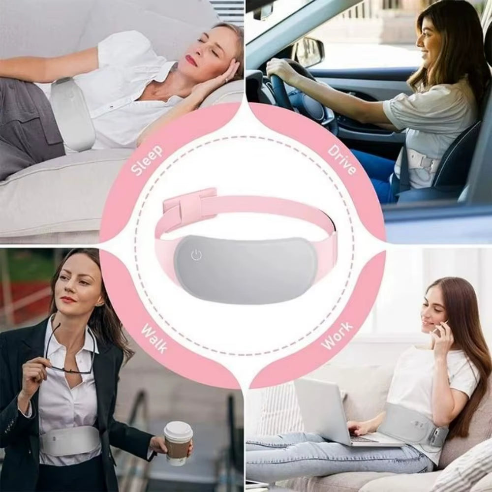 Menstrual Heating Pad Warm Palace Hot Waist Belt Hot Compress Massager for Belly Heating Health Care Tool